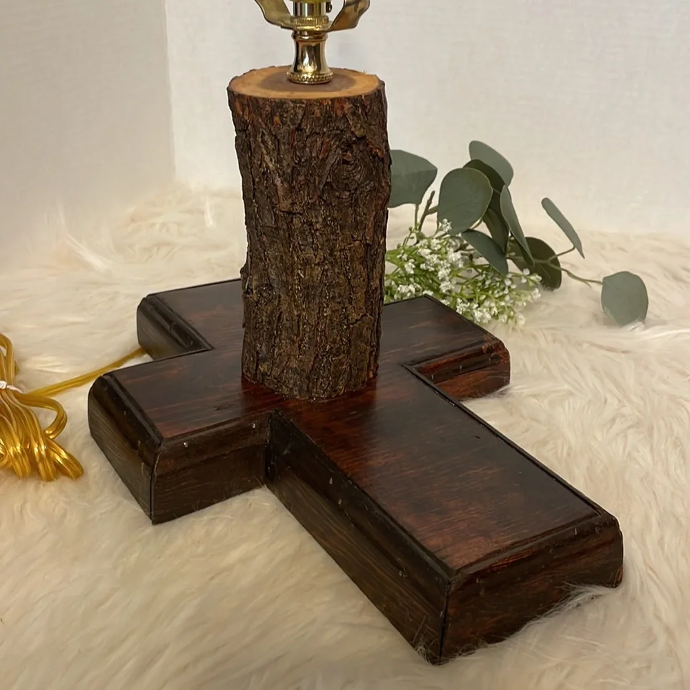 Handmade Cross Lamp